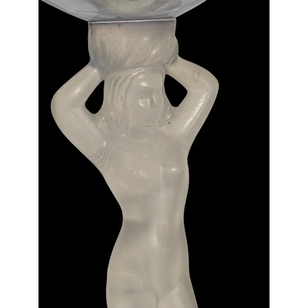 SET OF 5  BAYEL FRANCE PATTERN BACHANTE NUDE GLASSES